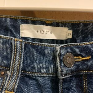 Hidden brand Straight leg jean